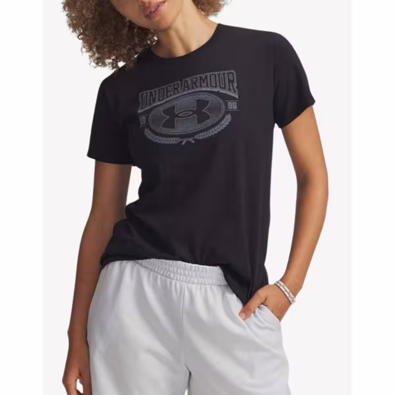 UNDER ARMOUR Varsity Ss Tee Black