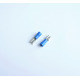 Кабелна обувка женска с изолация синя 4,8mm/2,5mm2