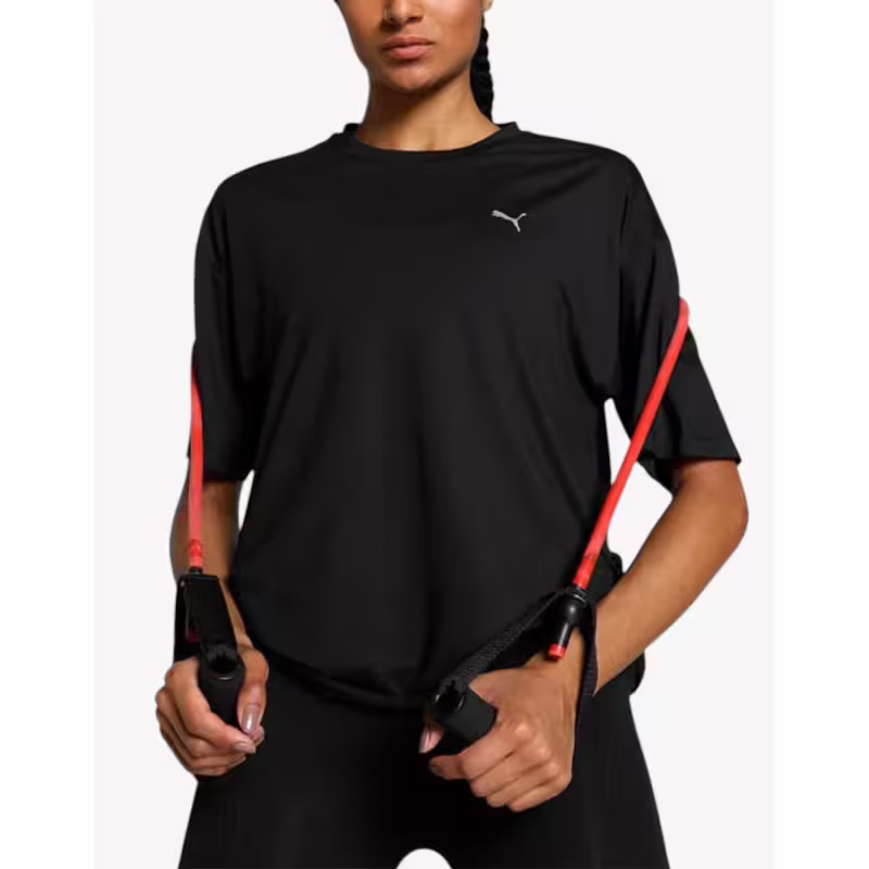 PUMA Studio Twist Tee Black