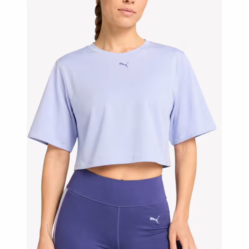 PUMA Cloudspun Mesh Tee Cool Weat Tee Blue