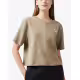 PUMA Classics Ribbed Relaxed Tee Pink