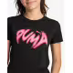 PUMA Graphics Warped Tee G PUM Black