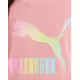 PUMA Clasics Shiny Color Logo Tee Pink