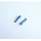 Кабелна обувка мъжка с изолация синя 6,3mm/2,5mm2