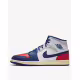 NIKE Air Jordan 1 Mid White / Blue