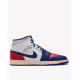 NIKE Air Jordan 1 Mid White / Blue