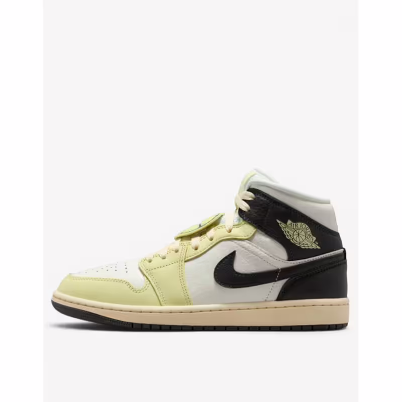 NIKE Air Jordan 1 Mid SE White / Yellow