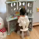 Детски многофункционален модул Feelkids за игра и почивка &ndash; зелен
