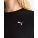 PUMA Ess Elevated Rib Tee Black