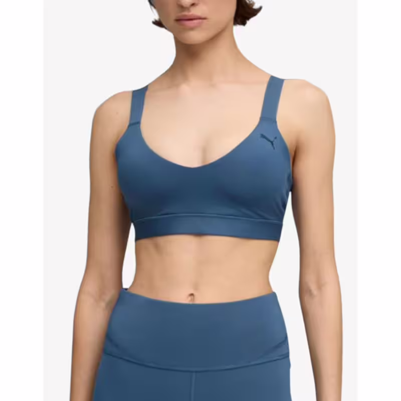 PUMA Shape Bra Low Blue