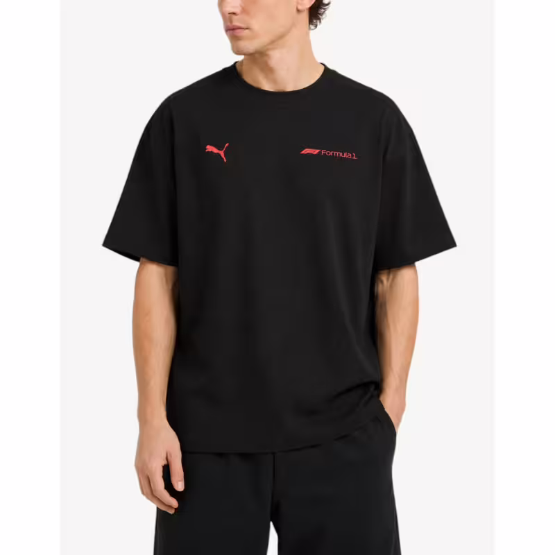 PUMA x Formula 1 Ess Casual Tee Black