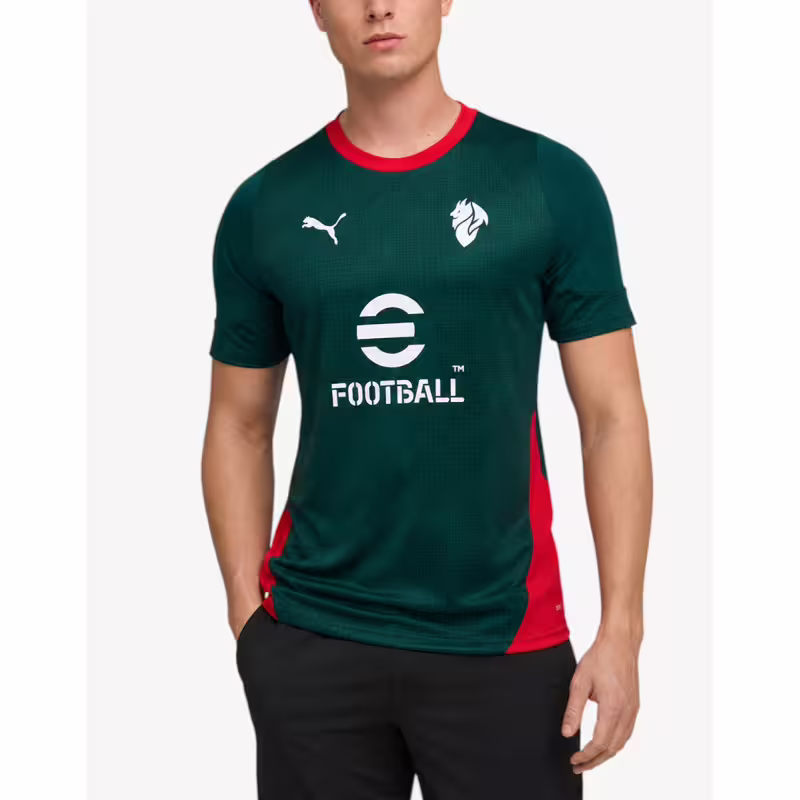 PUMA x AC Milan Training Jersey Black / Red