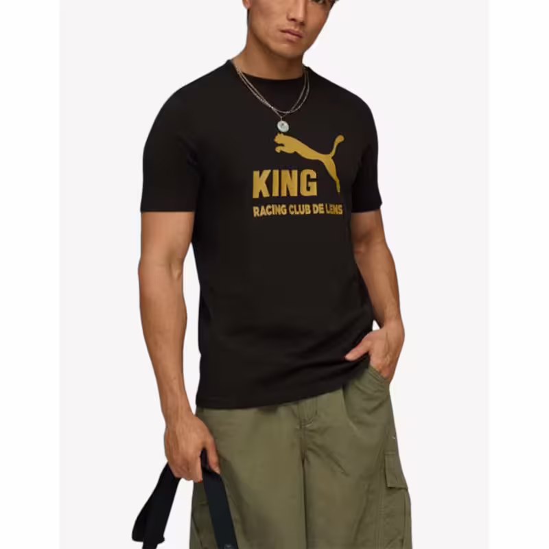 PUMA x RC Lens KING Logo Tee Black