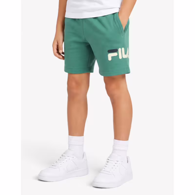 FILA Lobez Graphic Logo Shorts Green