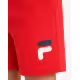 FILA Lobez Graphic Logo Shorts Red