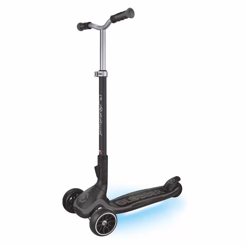 Тротинетка Globber Ultimum Lights със светеща платформа &ndash; сива