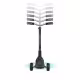 Тротинетка Globber Ultimum Lights със светеща платформа &ndash; сива