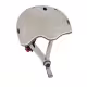 Детска каска за тротинетка Globber Go Up Lights, XXS/XS (45-51cm) - сива