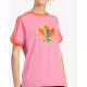 ADIDAS Originals x Minecraft Graphic T-Shirt Pink