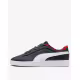 PUMA Smash 3.0 Leather Jr Navy / Red