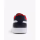 PUMA Smash 3.0 Leather Jr Navy / Red