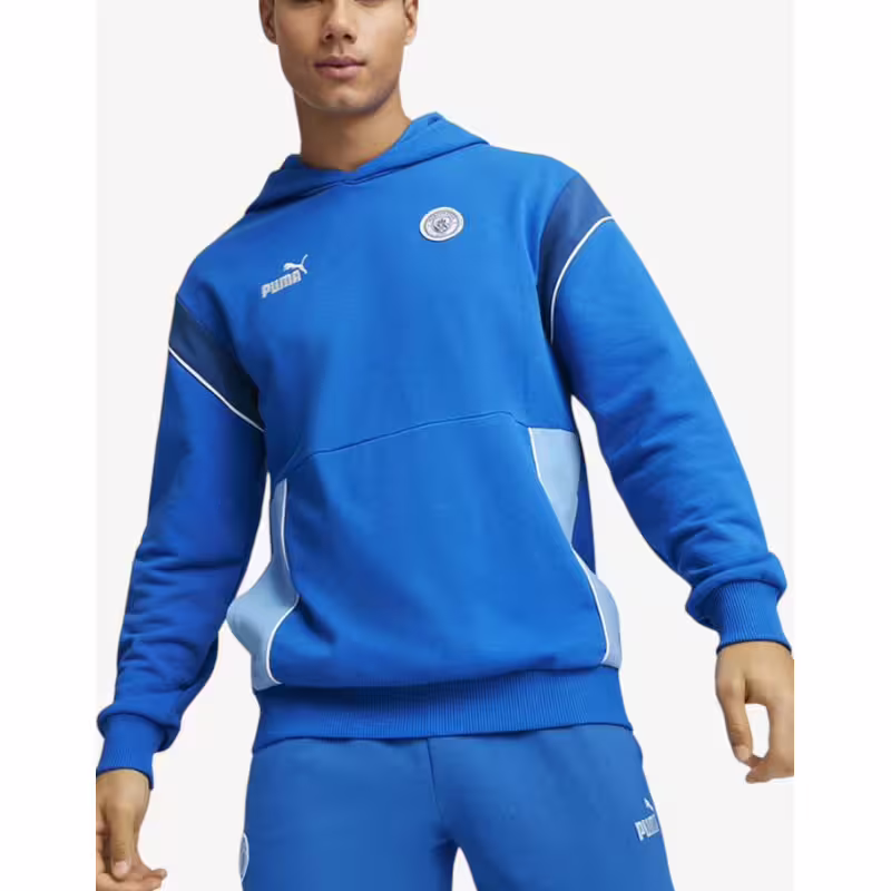 PUMA x Manchester City FC Ftblarchive Hoodie Racing Blue