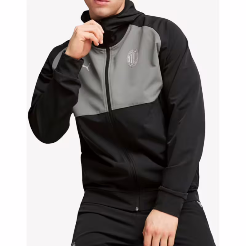 PUMA x AC Milan TECH Track Jacket WV Black/Gray