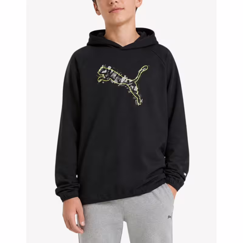 PUMA Active Sports Hoodie Black