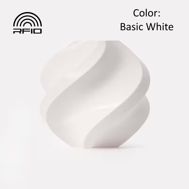 Bambu Filament PLA Basic, Филамент за 3D принтер 1.75 мм, 1 kg, без ролка