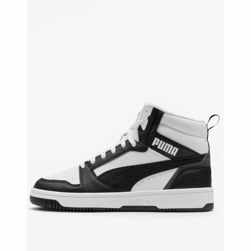 PUMA Rebound V6 Mid Sneakers White/Black