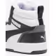 PUMA Rebound V6 Mid Sneakers White/Black