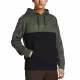 JACK&JONES Colourblock Logo Hoodie Green