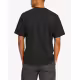 JACK&JONES Jcolido Aop Front Print Tee SS Crew Neck Black