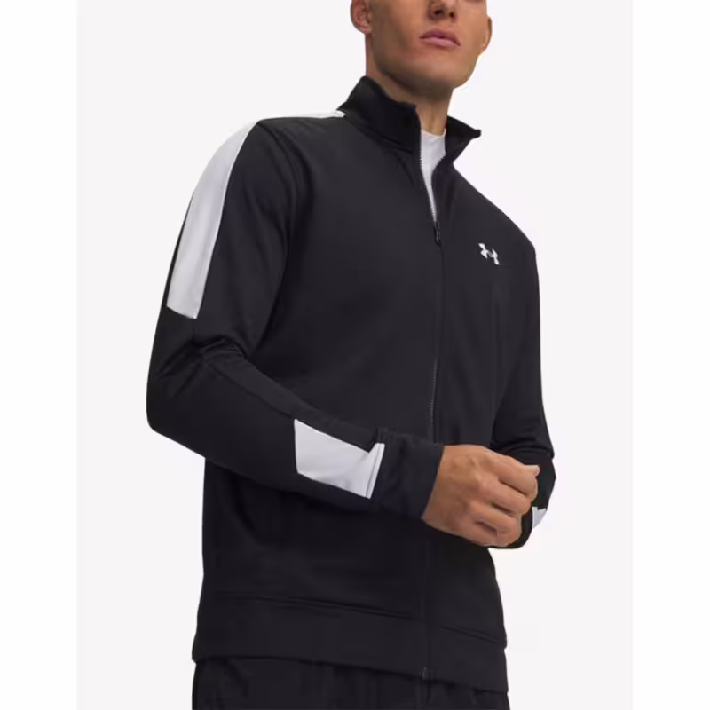 UNDER ARMOUR Rival Knit JKT Jacheta Black/White