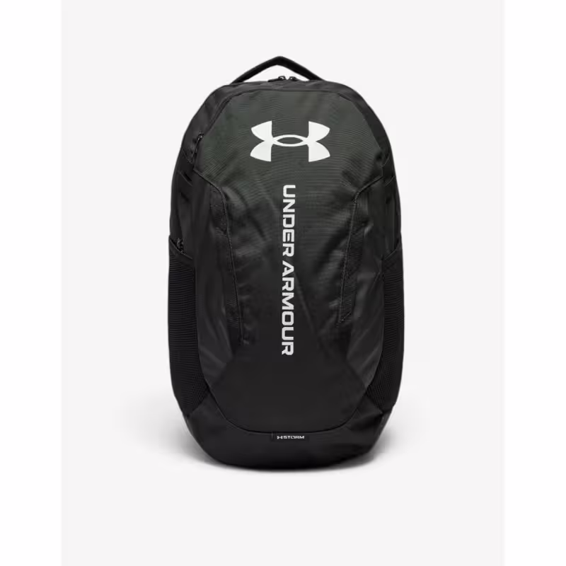 UNDER ARMOUR Hustle 6.0 Backpack Black/White
