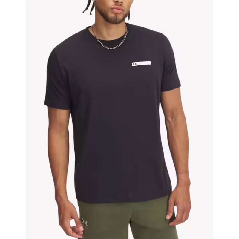 UNDER ARMOUR M LC Strip Logo SS Black