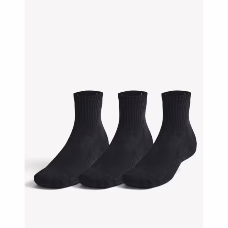 UNDER ARMOUR 3-Packs TC Socks Black