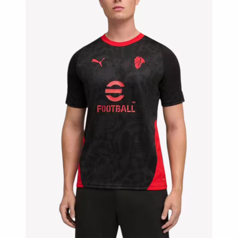 PUMA x AC Milan Training Jersey Black/Red