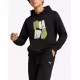 PUMA Ess Graphic Hoodie Black