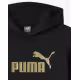 PUMA Ess Glitter Logo Hoodie Black