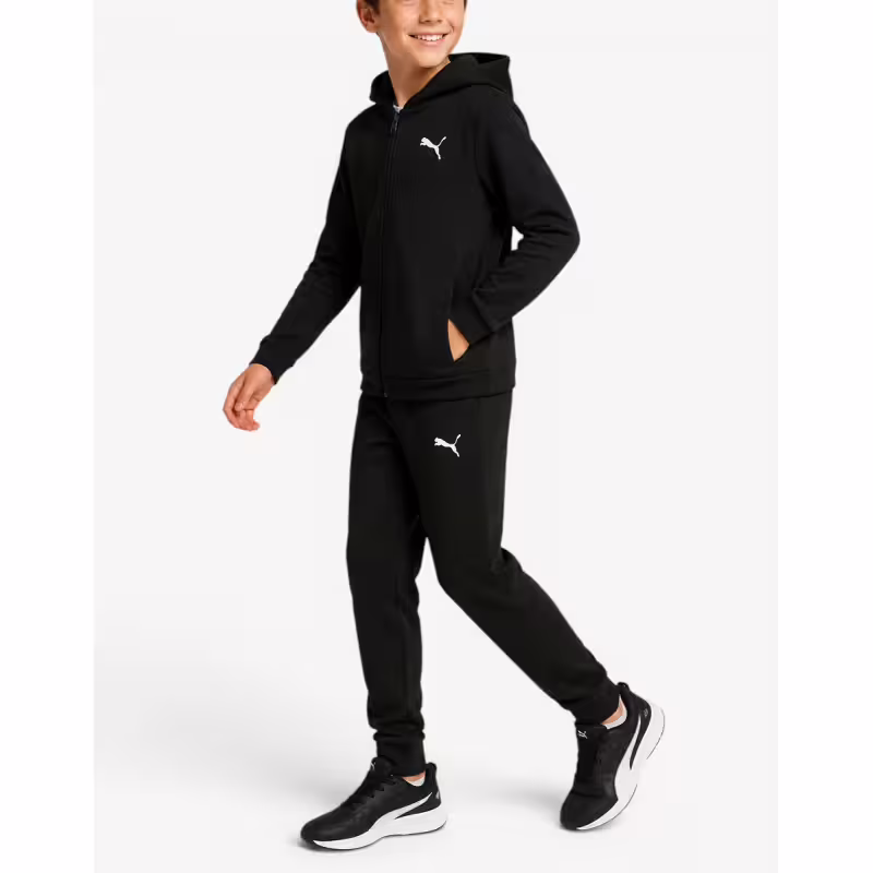 PUMA Hooded Sweat Suit FL Black