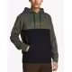 JACK&JONES Colourblock Logo Hoodie Green