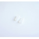 Капачка/маншон за кабелна обувка PVC бяла 6,3mm