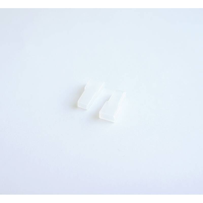Капачка/маншон за кабелна обувка PVC бяла 6,3mm