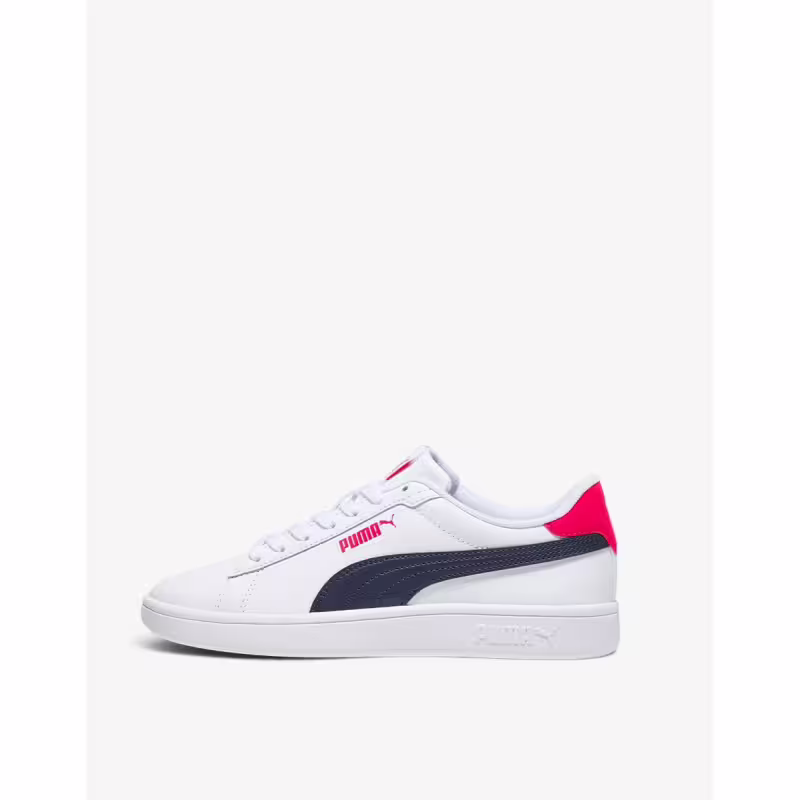 PUMA Smash 3.0 L Jr White/Navy