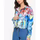 NIKE Sportswear Windrunner Cropped Jacket Multicolor