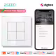 BSEED Смарт Ключ за Осветление Zigbee Click с Нула и Стъклена Рамка (1/2/3/4 Gang)
