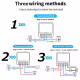 Смарт Реле за Вграждане Tuya ZigBee / Wi-Fi 16A за Двупосочен Контрол (2-Way)