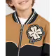 SCOTCH&SODA х Elvis Capsule Colour Block Bomber Jacket Black/Brown