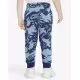 NIKE Club Camo Fleece Pants Blue
